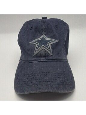 REEBOK NFL VINTAGE COLLECTION DALLAS COWBOYS BLUE/WHITE HAT CAP S/M distressed.